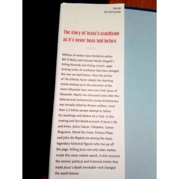 Killing Jesus Book by Bill O'Reilly and Martin Dugard Hard cover - Picture 3 of 5